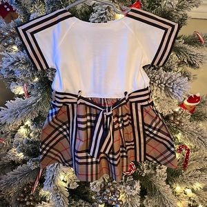 BURBERRY RAGLAN RHONDA INF DRESS